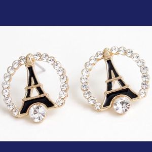 Eiffle Tower stud earrings